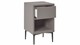 Nachtkast vierkant B Bright met 1 lade, taupe