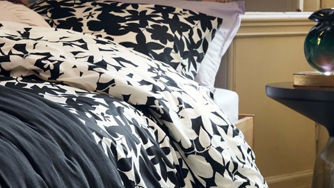 Sprei Ruth, antraciet