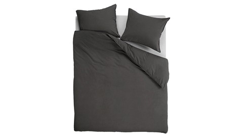 Dekbedovertrek Natural Stone, anthracite