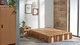 Paper Bed met Easy Pocket matras, bruin