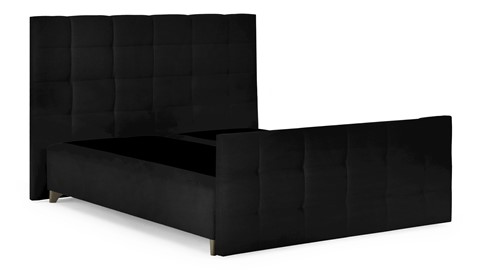 Boxspring Unik Varje vlak zonder matras, black