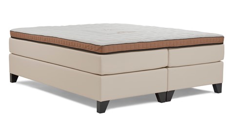 Hotelboxspring met topper Luxury, ecru