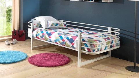 Bed Oscar, wit