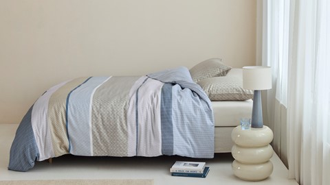 Dekbedovertrek Hilde, blue