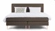 Box Ambra vlak met gestoffeerd matras, taupe