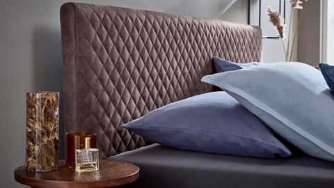 Opbergbed Diamond, darkbrown