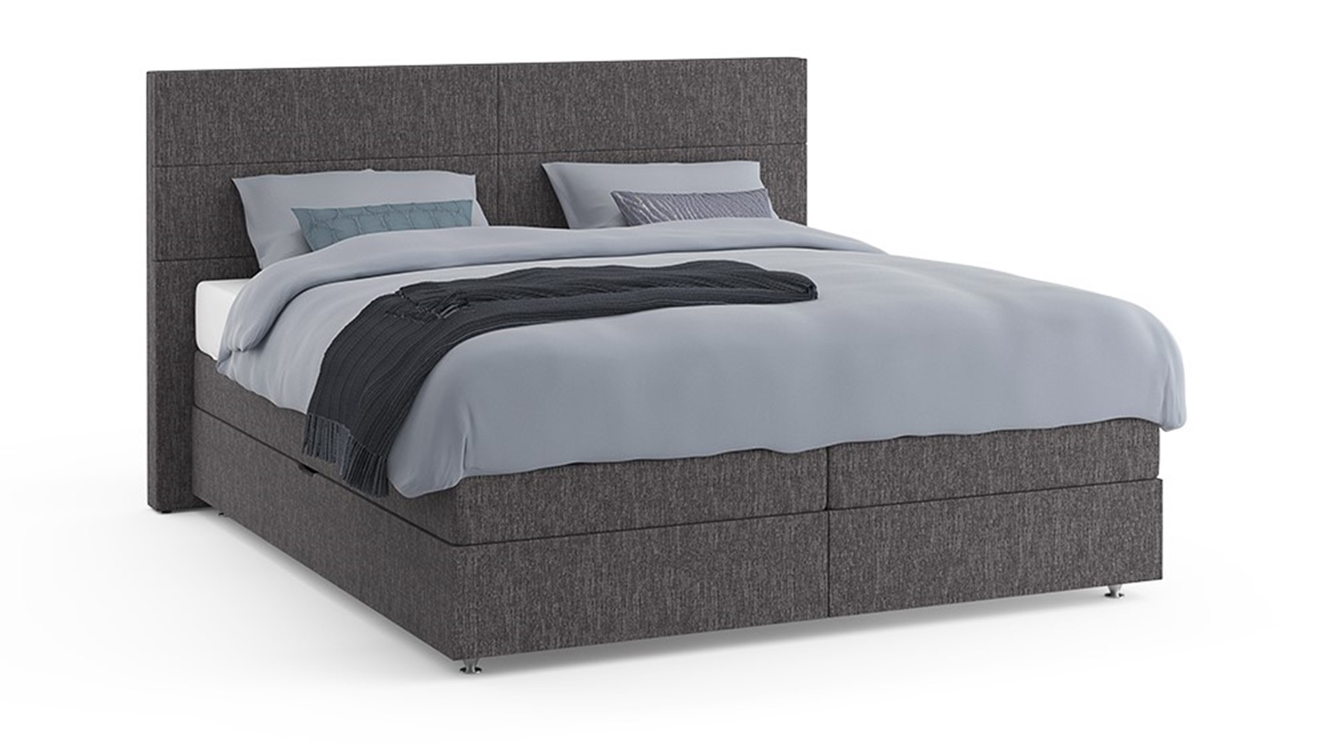 opbergboxspring Florence vlak met Bianco matras | Beter Bed