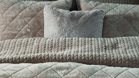 Dekbedovertrek Whisper Soft, taupe