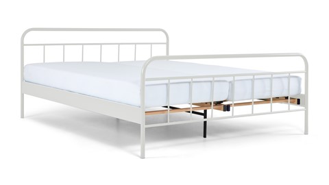 Bed Alex 2-persoons, wit