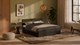Bed Fresh 500 met hoofdbord en 3 opbergladen, antraciet