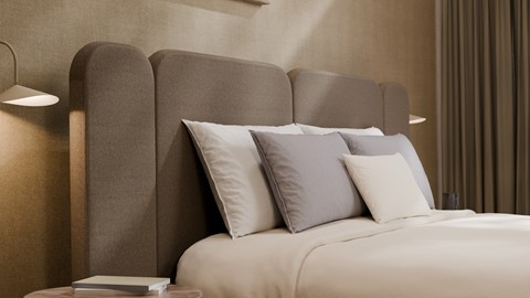 Elektrische boxspring Ridge met Kårlsson Excellence matras, grey