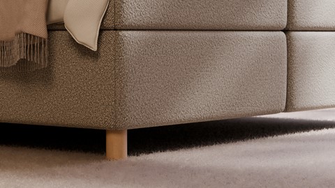 Boxspring Flow, natural