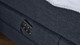 Boxspring Jade verstelbaar met gestoffeerd matras, navy