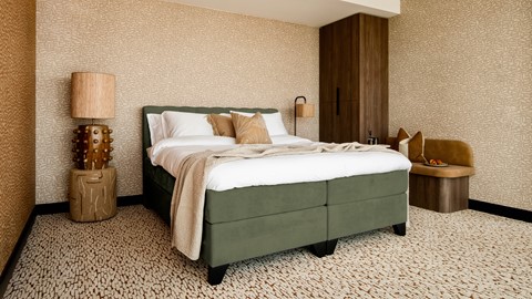 Hotelboxspring Suite met topper Comfort, sage