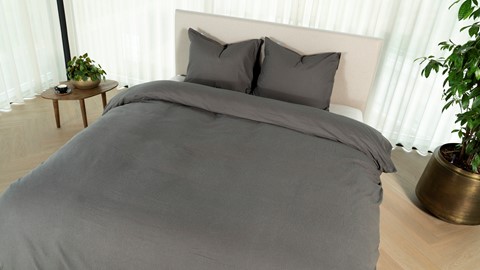 Dekbedovertrek Abel, antracite