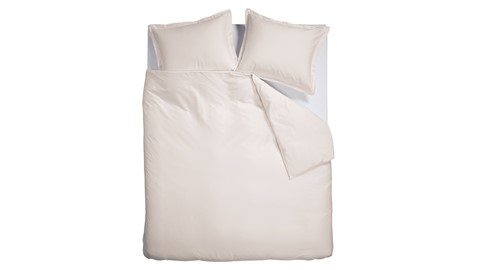 Dekbedovertrek Satin Uni, off-white