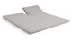 Hoeslaken Jersey splittopper, lichtgrijs