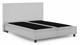 Boxspring Autentik vlak zonder matras, light grey