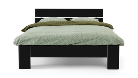Bed Fresh 500 met hoofdbord, zwart