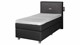 Boxspring BALR Experience vlak met gestoffeerd matras, neptun