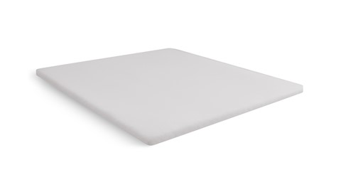 Molton topmatras Biologisch, wit