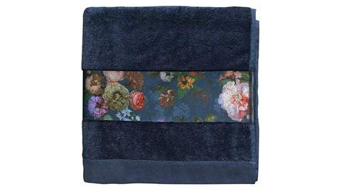 Gastendoek Fleur, blauw