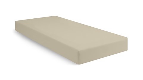 Hoeslaken Beter Bed Select Jersey, zand