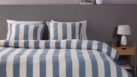 Dekbedovertrek Suton, blauw