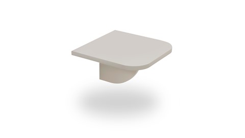 Aanhangtafel Onyx, kiezelgrijs