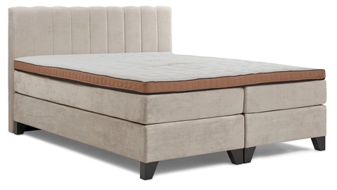 Hotelboxspring Suite met topper Luxury, shell