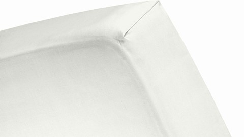 Hoeslaken Damai Double Jersey hoogte tot 10 cm, ivoor