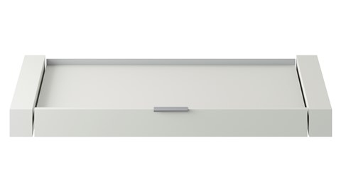 Comfortbergvak kast Compact, Kixx en Switchline, wit