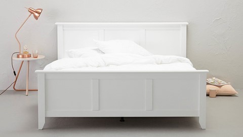 Bed Fontana, wit