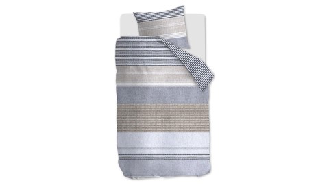 Dekbedovertrek Stitches, grey