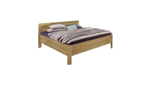 Bed Bienne Rondo, bianco eiche