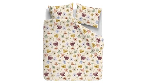 Dekbedovertrek Fleurs, multicolour