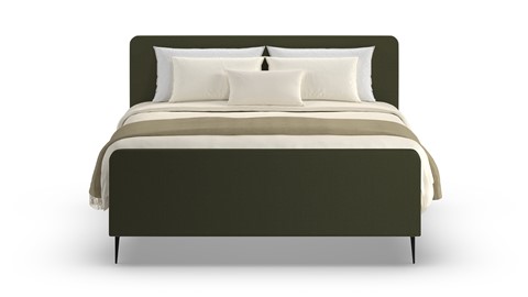 Elektrische boxspring Glade - Soft suede, forest