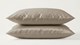 HappyBed Solid - kussensloop (set van 2 stuks), taupe