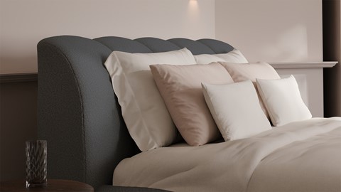 Bed Dune - Warm wool, anthracite