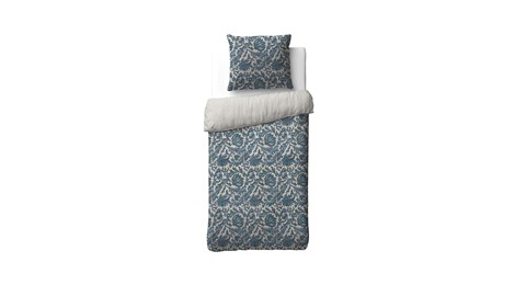 Dekbedovertrek Lara, stone blue