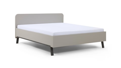 Bed Onyx, kiezelgrijs
