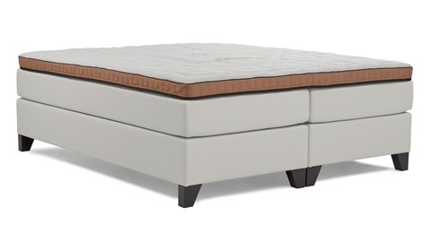 Hotelboxspring met topper Luxury, white