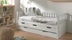 Kajuitbed Fritz met 3 laden en slaaplade, white