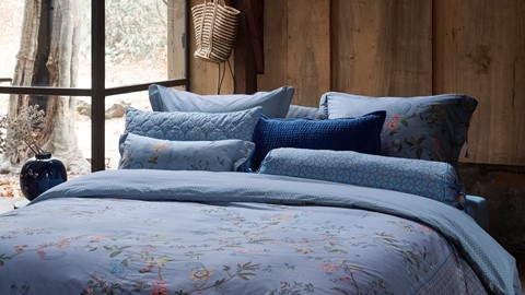 Dekbedovertrek Bustani, blue