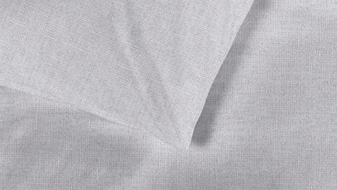 Dekbedovertrek Edo, soft grey