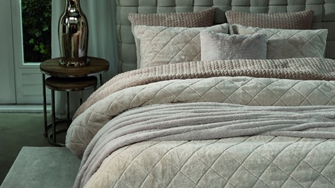 Dekbedovertrek Whisper Soft, taupe