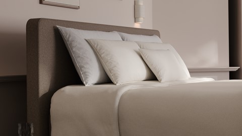 Boxspring Glade, grey