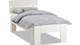 Bed Fresh 500 met hoofdbord, wit