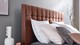 Boxspring Jade verstelbaar met gestoffeerd matras, copper