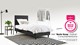 Box Ambra vlak met Easy Pocket 300 matras, dark grey